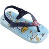 imageHavaianas Baby Marvel Sandals  Baby Water Shoes with Back StrapBlue Water