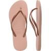 imageHavaianas BabyGirls Slim Flip Flop SandalBallet Rose