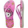 imageHavaianas Girls Hello Kitty WhiteReddish Purple FlipFlopWhite