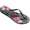 imageHavaianas Girls Kids Slim Animal Floral Flip Flop SandalsBlack
