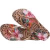 imageHavaianas Girls Kids Slim Animal Floral Flip Flop SandalsCrocus Rose
