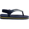 imageHavaianas Kids Brazil Logo Flip Flop SandalNavy Blue
