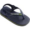 imageHavaianas Kids Brazil Logo Flip Flop SandalNavy Blue