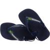 imageHavaianas Kids Brazil Logo Flip Flop SandalNavy Blue
