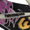 imageHavaianas Kids Buzz Lightyear Glow In The Dark Flip Flop Sandals BlackGreen Size 34 Youth