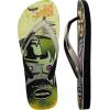 imageHavaianas Kids Buzz Lightyear Glow In The Dark Flip Flop Sandals BlackGreenSize 9 Children