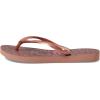 imageHavaianas Kids Slim Animals Flip Flops  Kids Summer Sandals  Crocus RoseGolden Blush 10C little kid