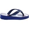 imageHavaianas Kids Top Marvel Logomania Flip Flops  Captain American Sandals for Kids  NavyNavy 13C1Y little kid