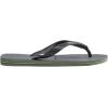 imageHavaianas Mens Brazil Flip Flop SandalSteel Grey