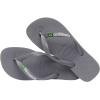imageHavaianas Mens Brazil Flip Flop SandalSteel GreySteel Grey