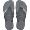 imageHavaianas Mens Brazil Flip Flop SandalSteel GreySteel Grey