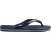 imageHavaianas Mens Brazil Logo Flip Flop SandalNavy Blue