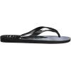 imageHavaianas Mens FlipFlopBlackBlackWhiteWhite