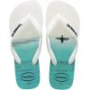 imageHavaianas Mens FlipFlopWhite White Black