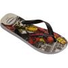 imageHavaianas Mens Top Marvel Classics Flip Flop SandalIce Grey