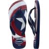 imageHavaianas Mens Top Marvel Logomania Flip Flop Sandals SizeNavyNavy