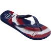 imageHavaianas Mens Top Marvel Logomania Flip Flop Sandals SizeNavyNavy
