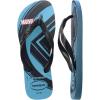 imageHavaianas Mens Top Marvel Logomania Flip Flop Sandals SizeTranquility Blue