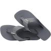 imageHavaianas Mens Urban Basic Flip FlopsSteel Grey