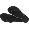 imageHavaianas Slim Glitter II Flip Flop SandalBlackDark Grey