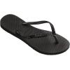 imageHavaianas Slim Glitter II Flip Flop SandalBlackDark Grey