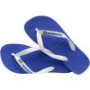 imageHavaianas UnisexChild Brazil Logo Flip Flop SandalMarine Blue