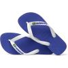 imageHavaianas UnisexChild Brazil Logo Flip Flop SandalMarine Blue