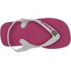 imageHavaianas UnisexChild Brazil Logo Sandal Steel Grey Flip FlopHollywood Rose
