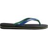 imageHavaianas UnisexChild Kids Slim Fashion SandalBlackBlue Star