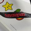 imageHavaianas UnisexChild Mario Bros Sandal WhiteBlack Flip FlopWhiteBlack