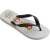 imageHavaianas UnisexChild Mario Bros Sandal WhiteBlack Flip FlopWhiteBlack