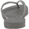 imageHavaianas UnisexChild Slim Flip Flop SandalGreySilver