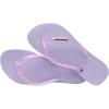 imageHavaianas Women Slim Glitter Flourish Flip Flops  Pastel Glitter Sandals  Purple 6