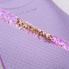 imageHavaianas Women Slim Glitter Flourish Flip Flops  Pastel Glitter Sandals  Purple 6