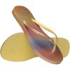 imageHavaianas Women Slim Gradient Sunset Flip Flop  Spring and Summer Pastel Sandals for Women  Lemon Yellow 910W  8M