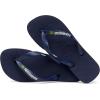 imageHavaianas Womens Brazil Logo Flip Flop SandalNavy Blue