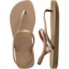 imageHavaianas Womens Flash Urban Flip Flop SandalRose Gold