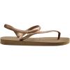 imageHavaianas Womens Flash Urban Flip Flop SandalRose Gold