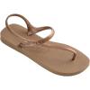 imageHavaianas Womens Flash Urban Flip Flop SandalRose Gold