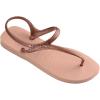 imageHavaianas Womens Flash Urban Sandals  Two Strap Sandals for Women  Ballet RoseGolden Blush 910W  8M