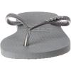 imageHavaianas Womens Flip Flop SandalSteel Grey Rainbow Grey Glitter