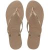 imageHavaianas Womens Flipflop FlipFlopBeigerose Gold