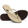 imageHavaianas Womens Flipflop FlipFlopBeigesand GreyLight Golden