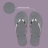 imageHavaianas Womens Flipflop FlipFlopGreysteel Grey