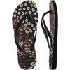 imageHavaianas Womens Slim Animals SandalsBlackPink Lemonade