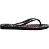 imageHavaianas Womens Slim Animals SandalsBlackPink Lemonade