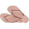 imageHavaianas Womens Slim Crystal Flip FlopsBallet Rose