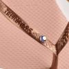 imageHavaianas Womens Slim Crystal Flip FlopsBallet Rose