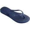 imageHavaianas Womens Slim Crystal Flip FlopsNavy Blue