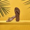 imageHavaianas Womens Slim Crystal Flip FlopsRose Gold